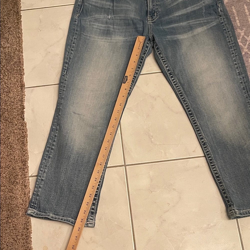Miss Me Women's Blue Ankle Jeans - Picture 4 of 5